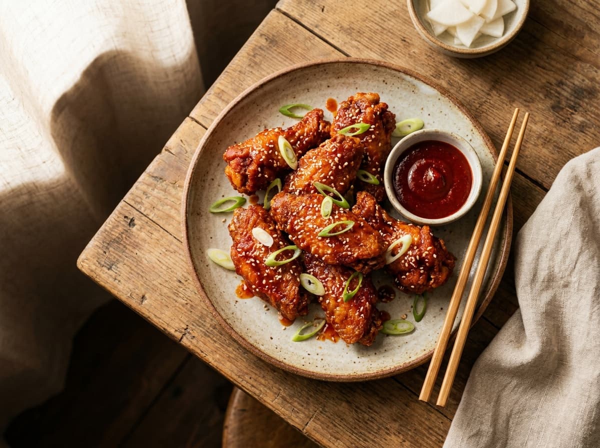 Réttur frá Kim Yong wings